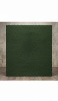 Moss Green Hand-Tufted Wool Rug